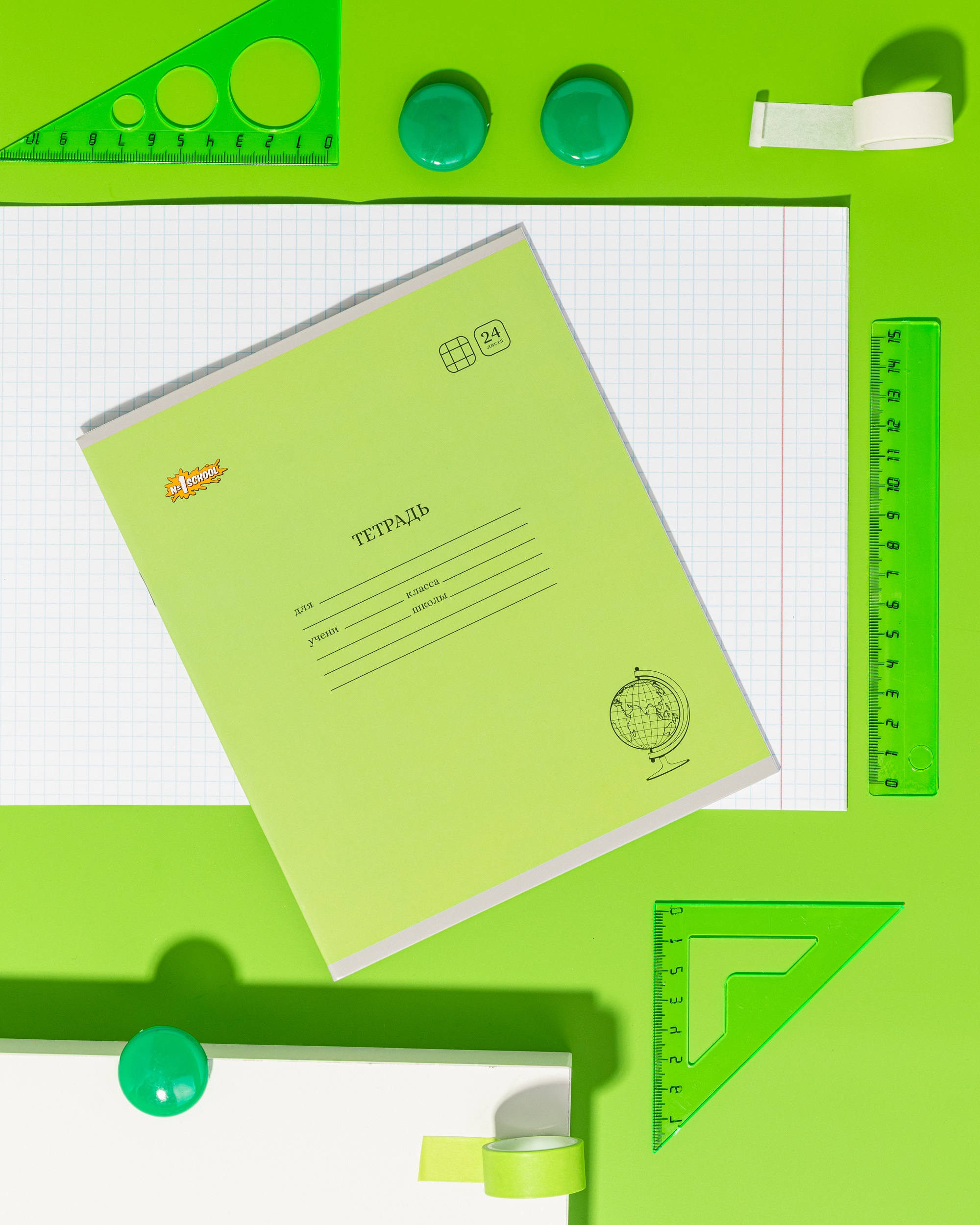 Тетрадь Комус клетка - фото 6