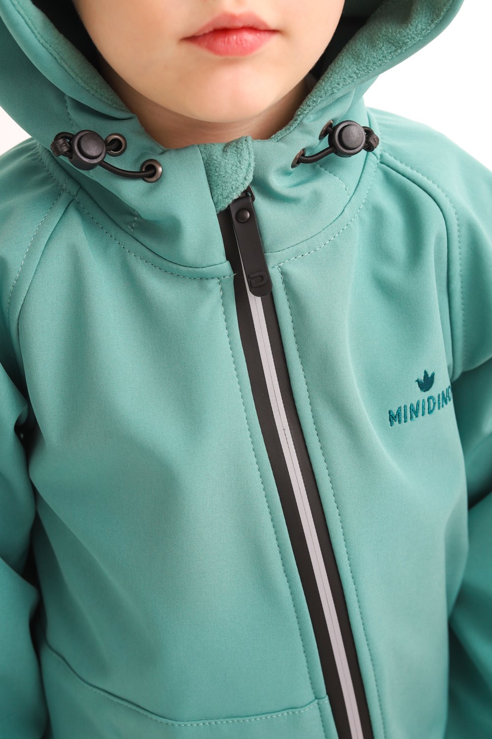 Комбинезон MINIDINO B-KOM-004/ДКомбинезон софтшелл детский Дино малахит - фото 9