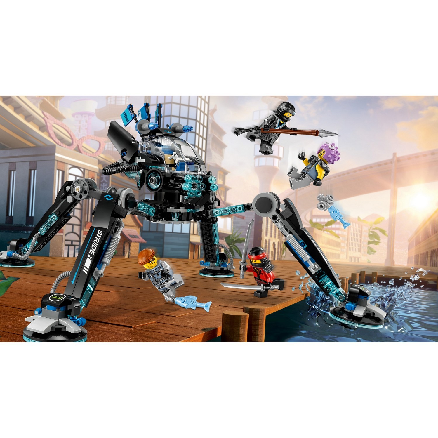 Конструктор LEGO NINJAGO блочный - фото 4