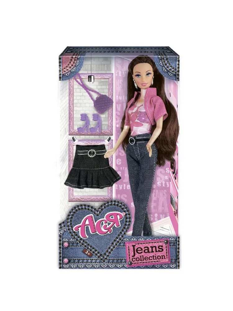 Кукла модельная ToysLab Ася Джинсовая коллекция 35090 - фото 1