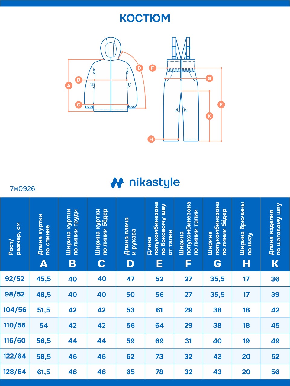 Куртка и полукомбинезон NIKASTYLE 7м0926 хаки/черный - фото 12
