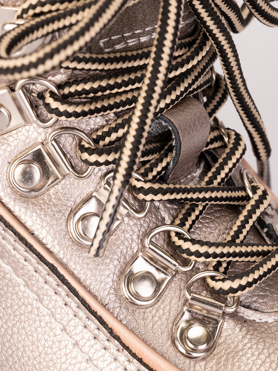 Ботинки ORTMANN kids 24.18_Glenn_золотой - фото 6