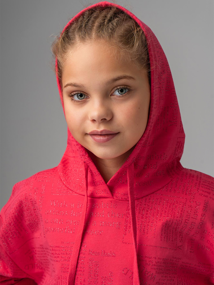 Худи BONITO KIDS SS6073фуксия - фото 7