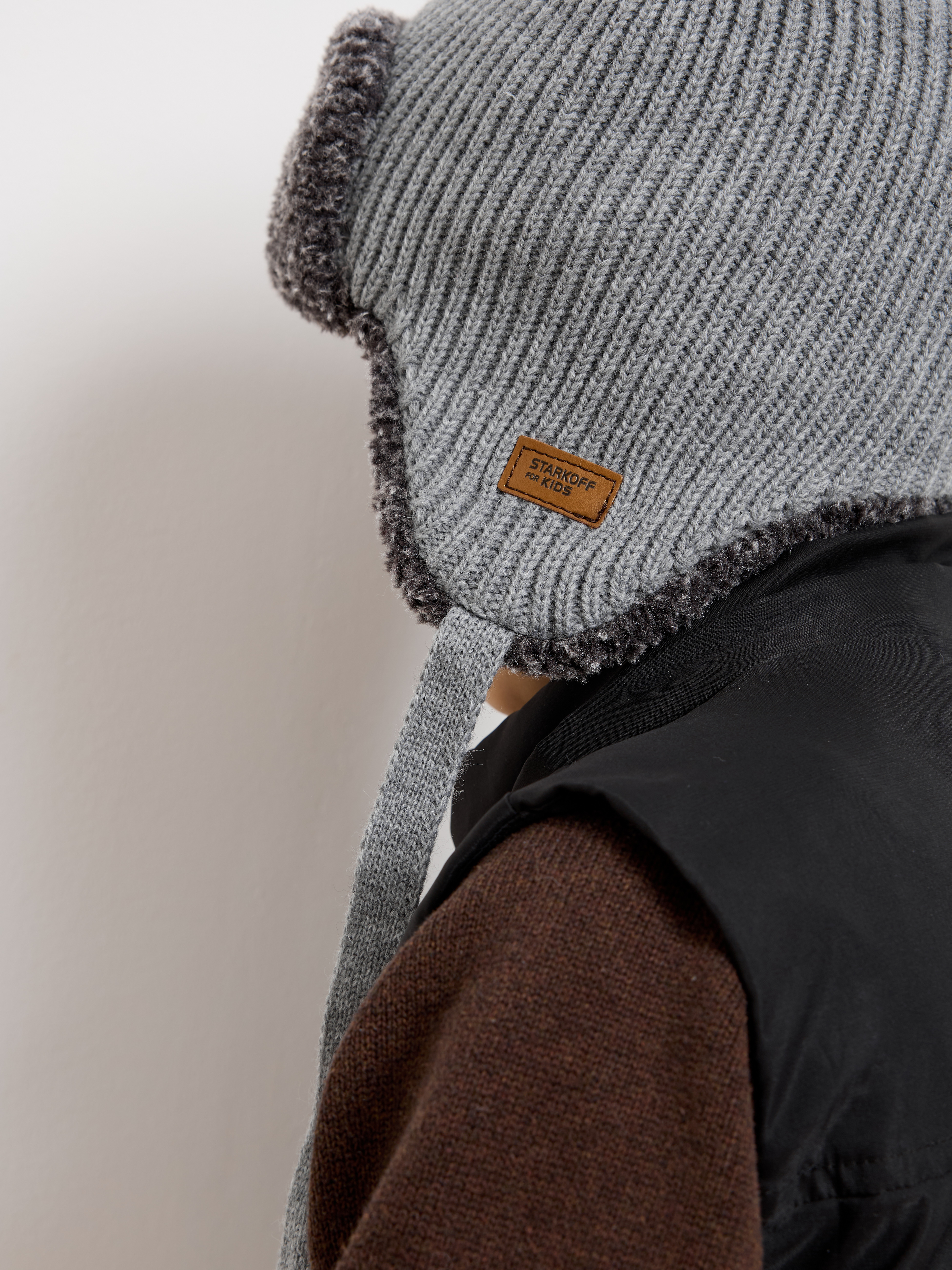 Шапка-ушанка Starkoff Kids Д301103 - фото 2