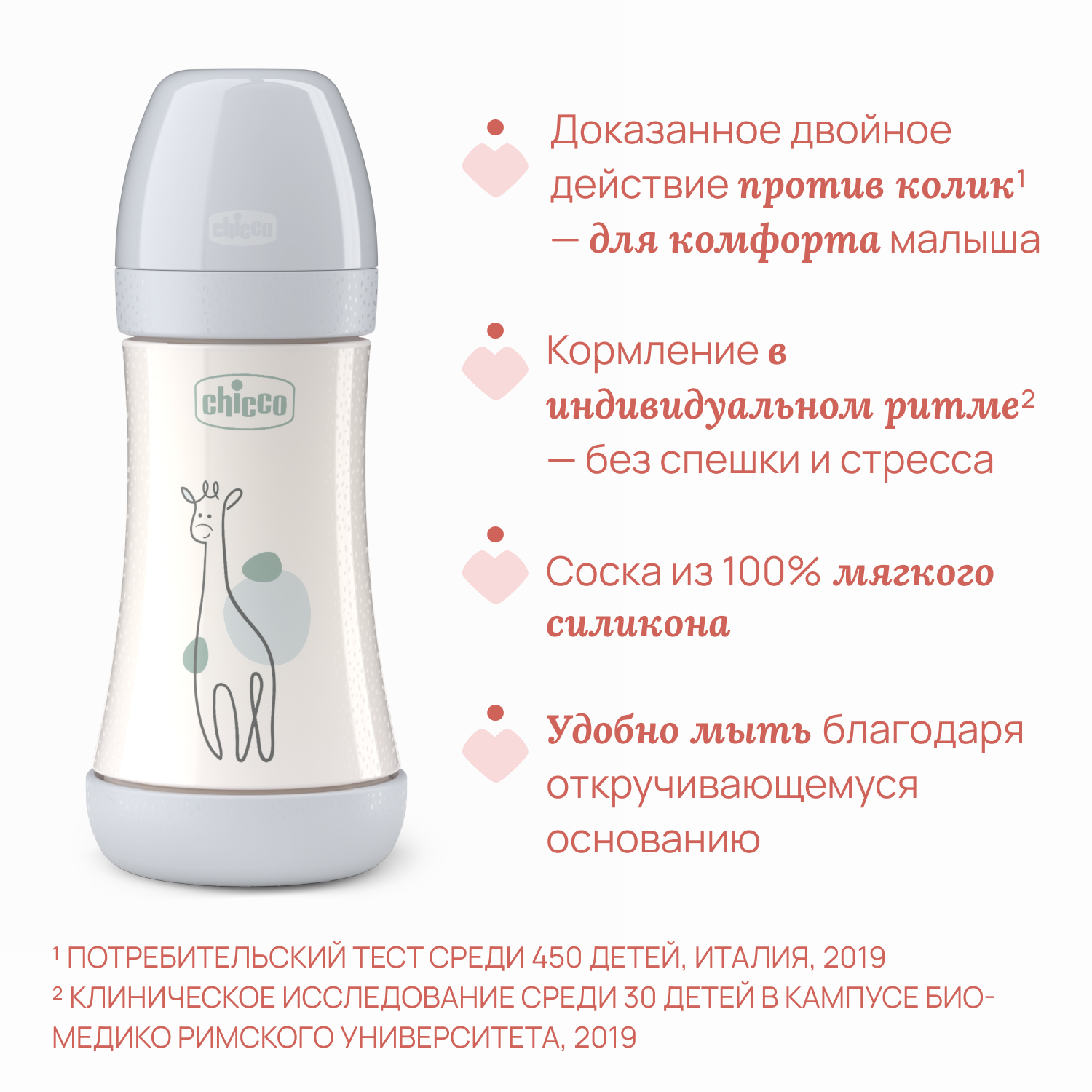 Бутылочка Chicco 240 мл - фото 3