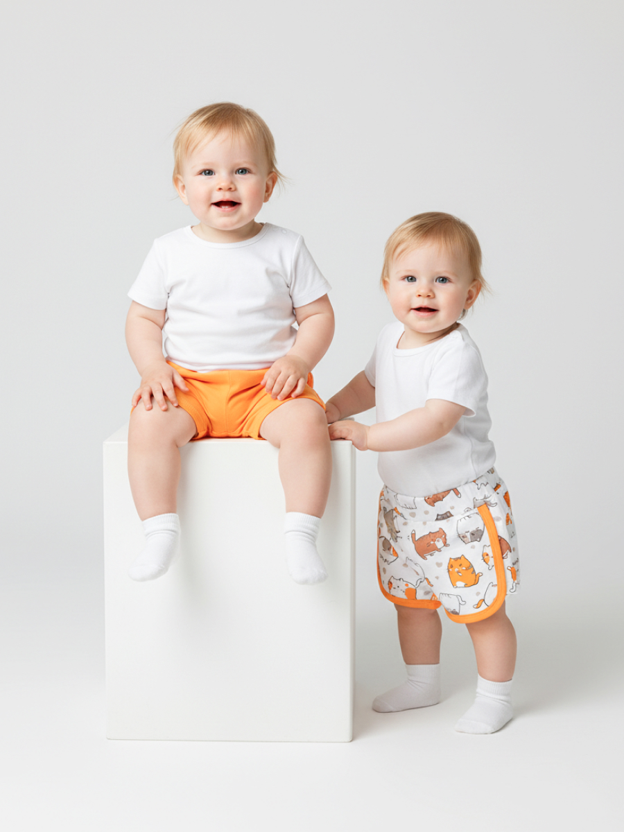 Шорты 2 шт Эскимо 16-8113 - фото 1