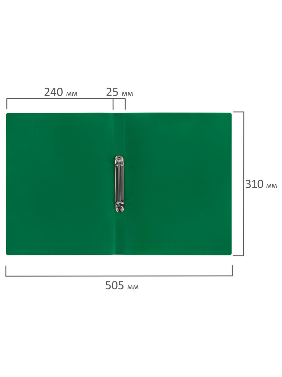 Папка на кольцах Brauberg А4 - фото 9