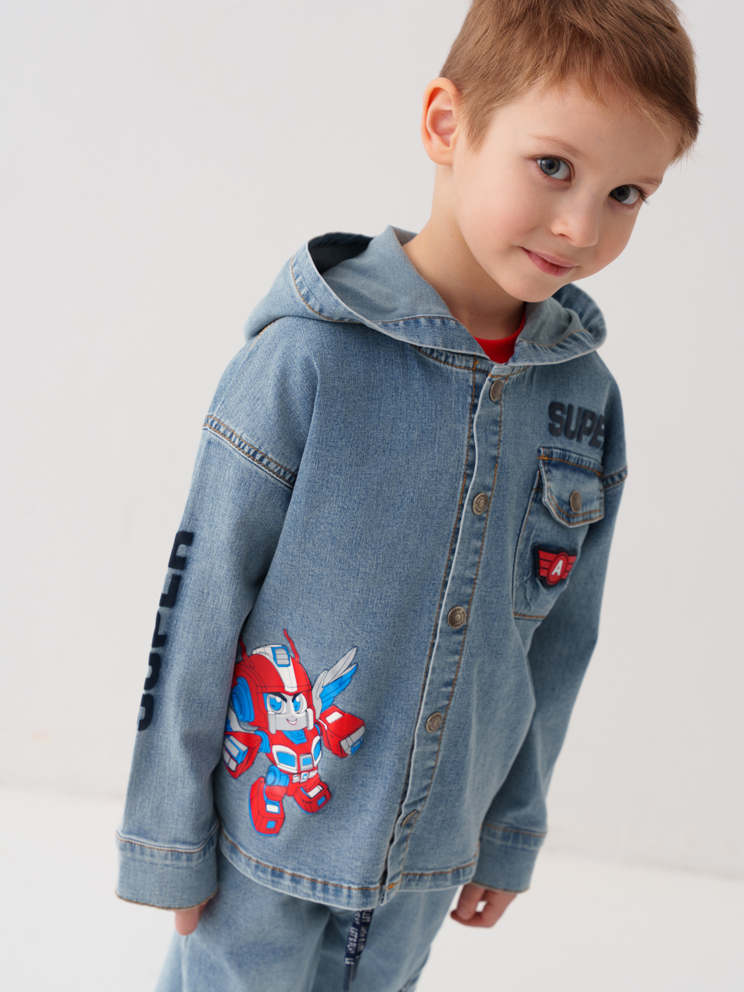 Куртка джинсовая PlayToday 12612003 - фото 1