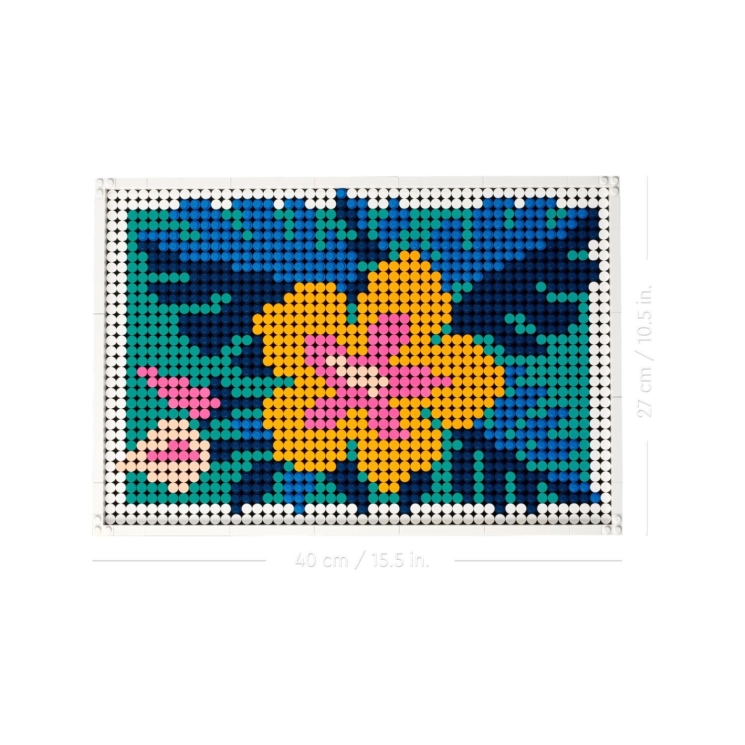 Конструктор LEGO Art Цветочный арт 2870 дет. - фото 5