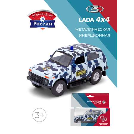 Игровой набор . LADA Lada Niva 4х4/Лада Нива 4х4 1:34 синий в ассортименте