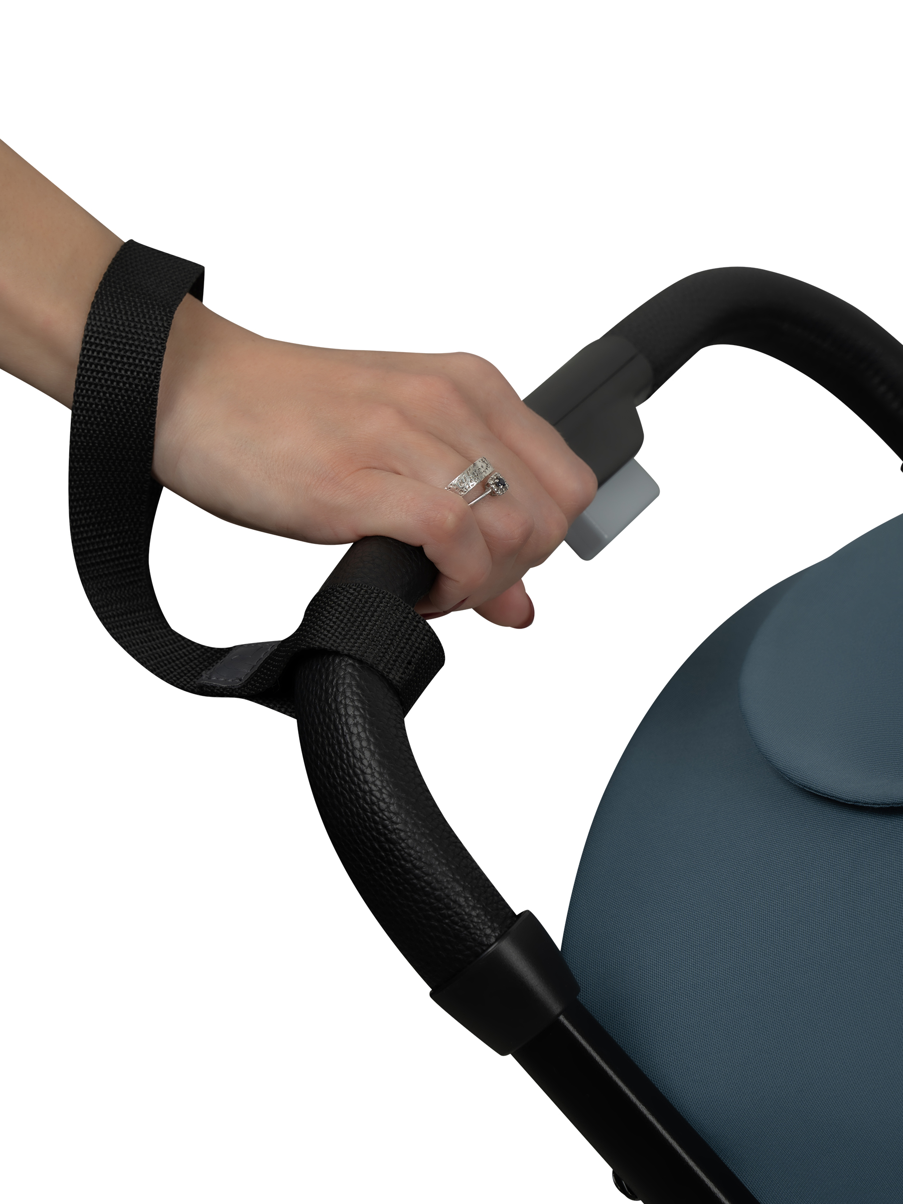 Коляска прогулочная JOVOLA Skill синий - фото 26