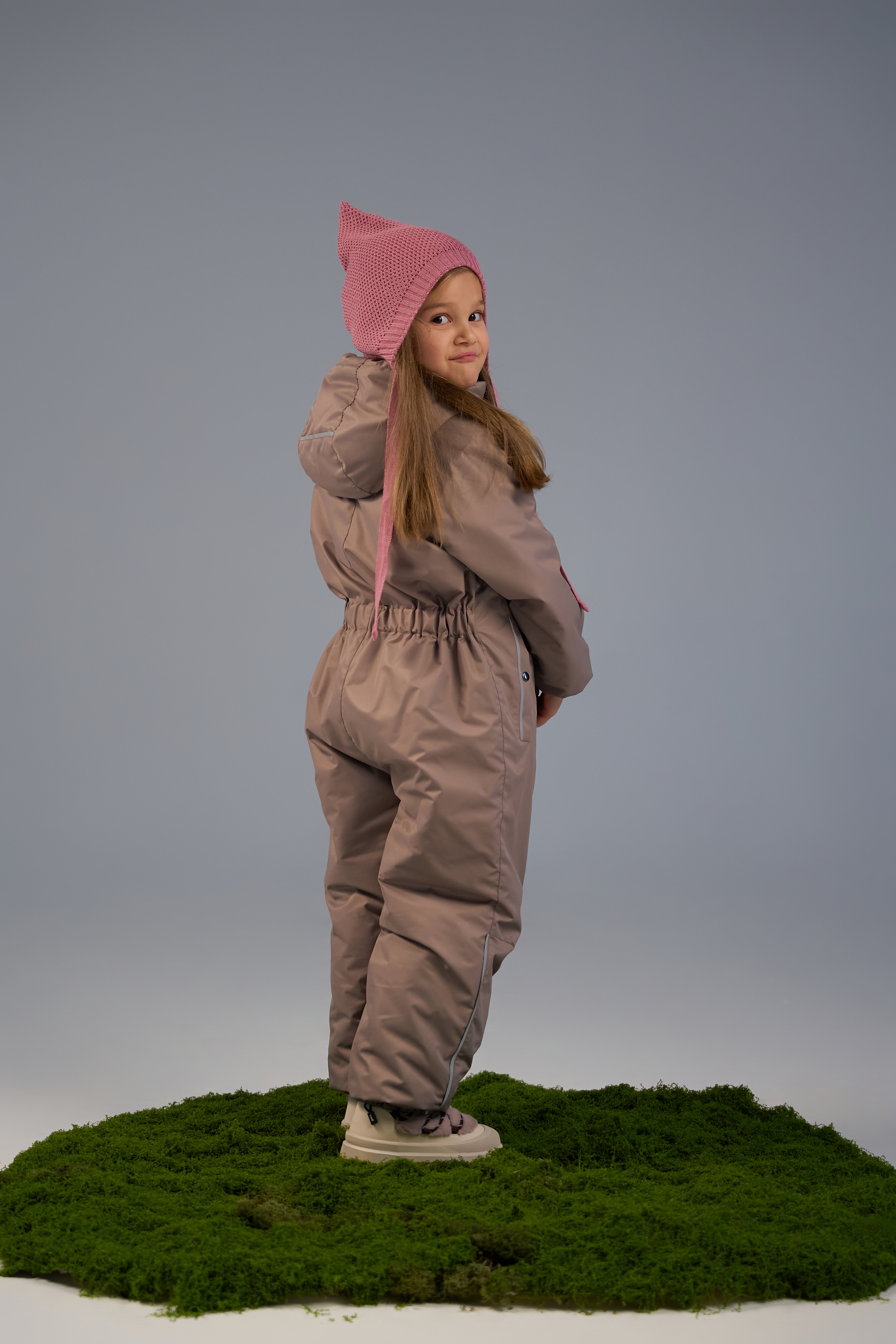 Комбинезон MINIDINO G-VO-Kmb-103/0Комбинезон демисезонный Minimal мокко детский - фото 5