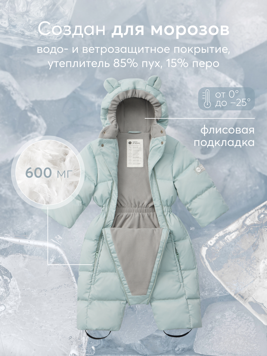 Комбинезон Happy Baby 89028_mint - фото 2