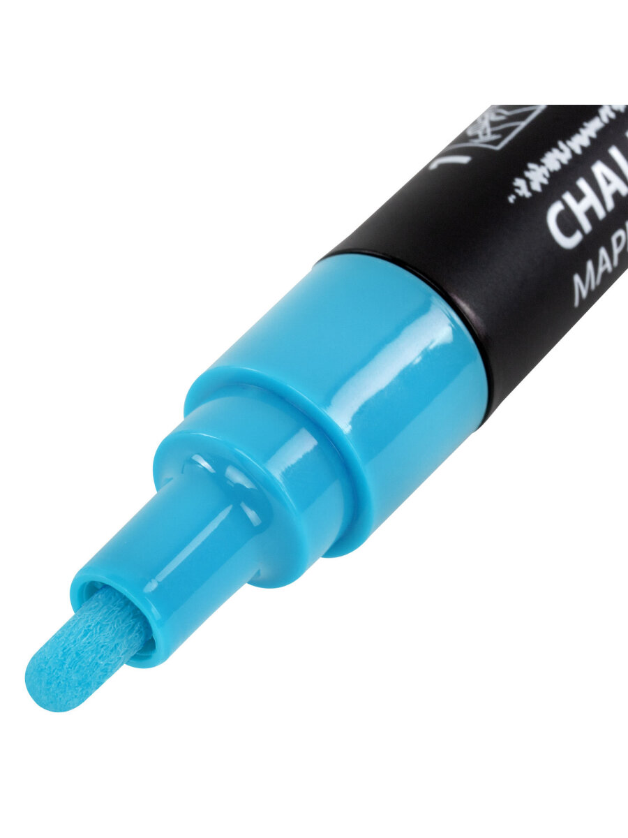 Маркеры Brauberg меловые 1 шт. - фото 6