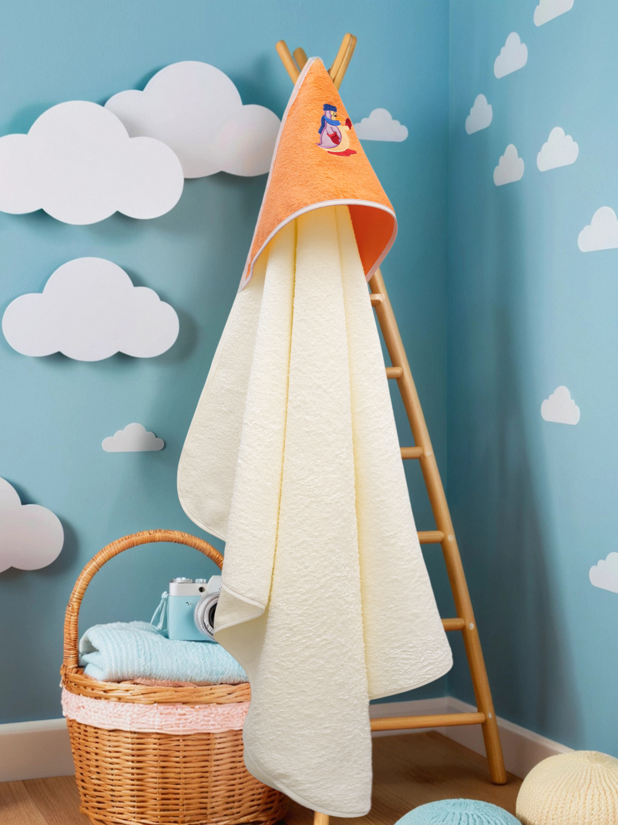 Полотенце уголок Wellness Малыш-01/29_П 80 x 100 см 1 шт. - фото 1