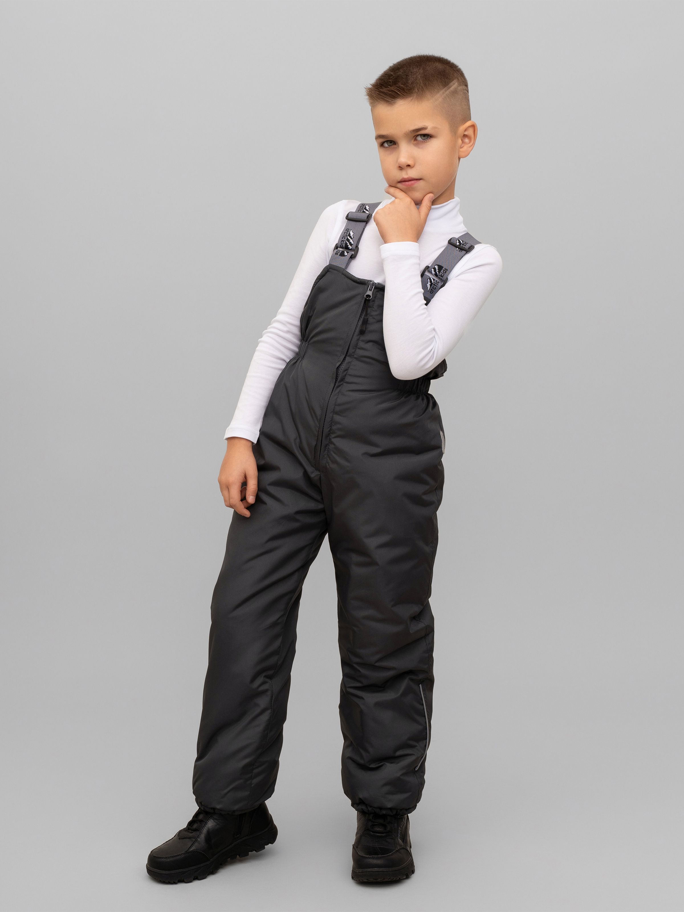 Полукомбинезон Arctic kids 60-010 серый. - фото 18