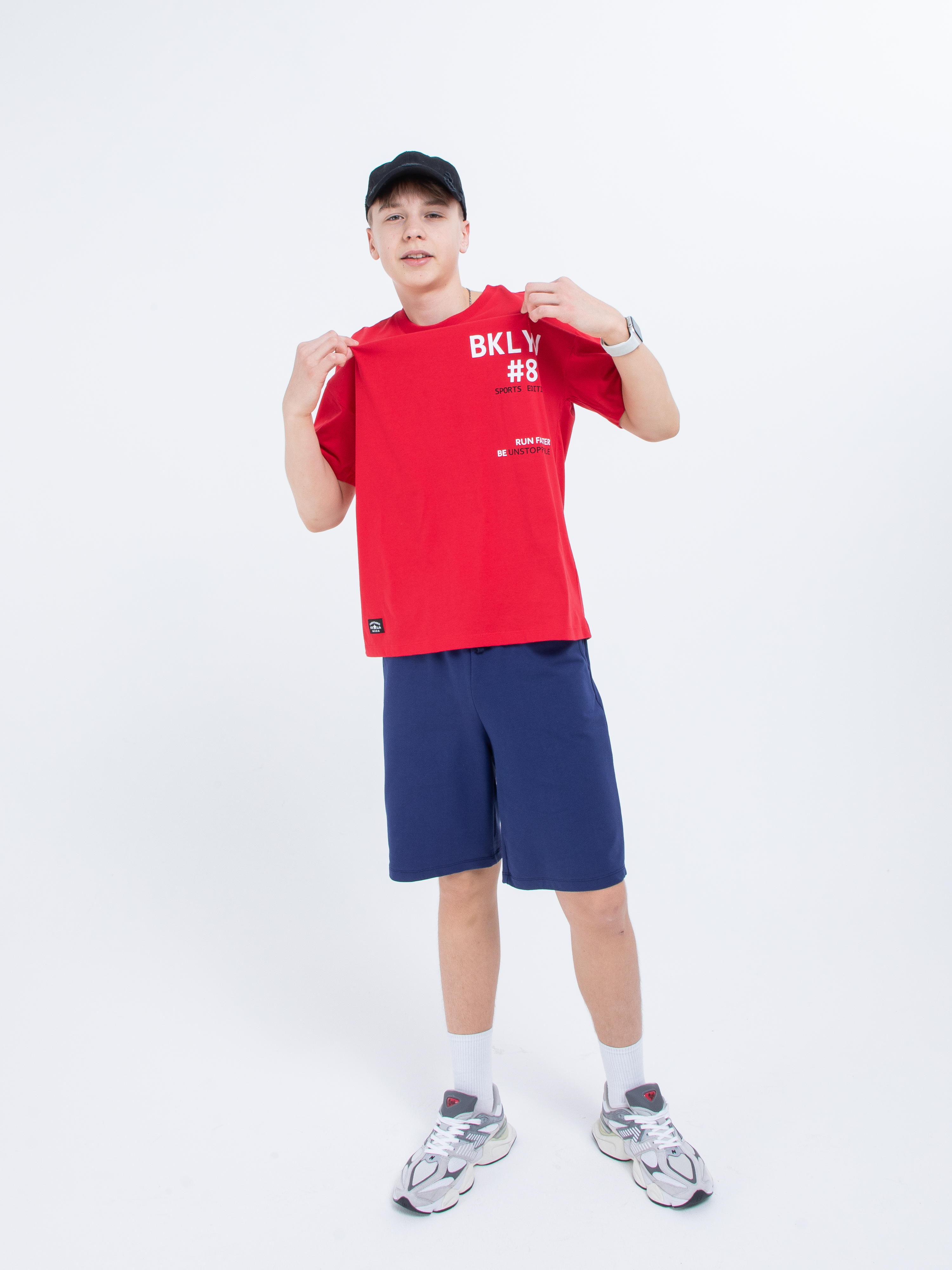 Футболка STELLA MODA 11213_красный - фото 9