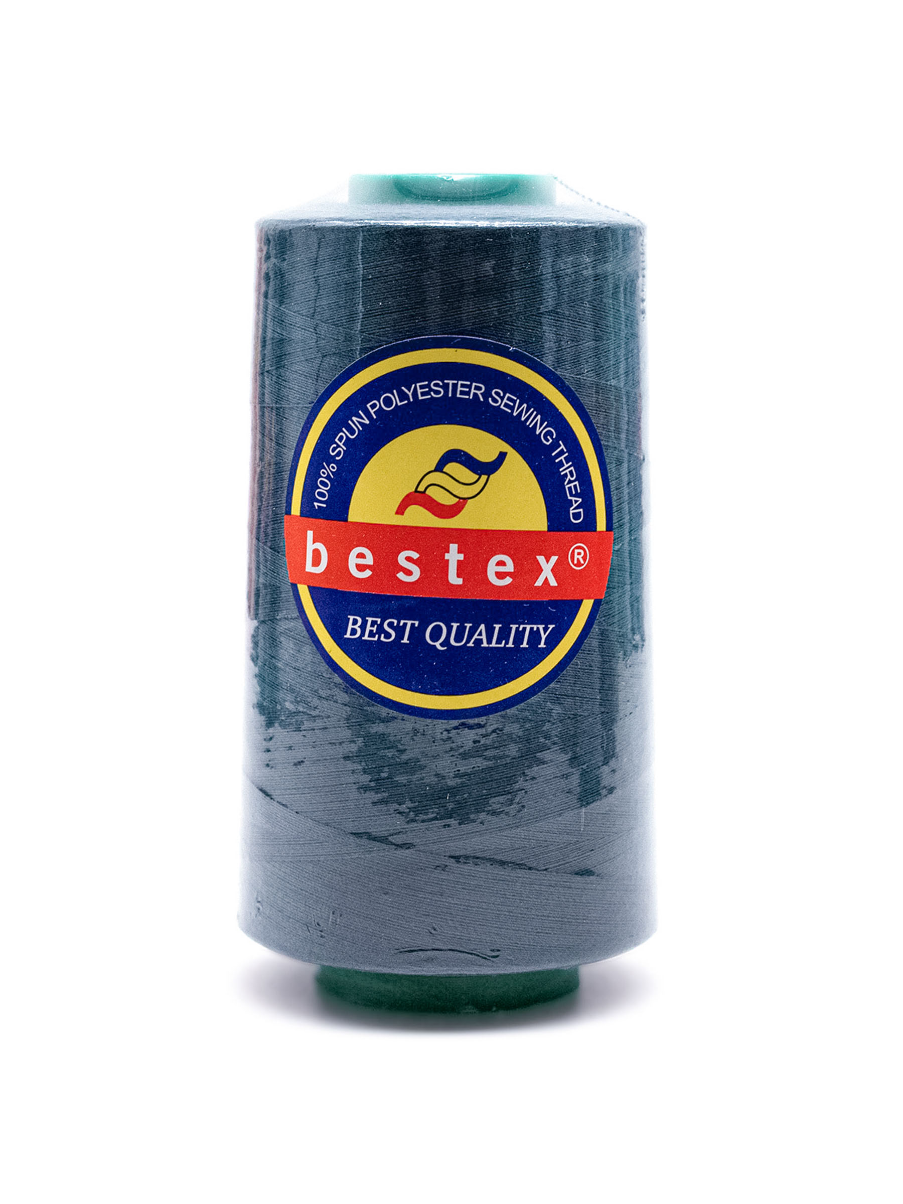 Нитки Bestex 50/2 5000 ярд 1 шт 193 темный серо-голубой - фото 5