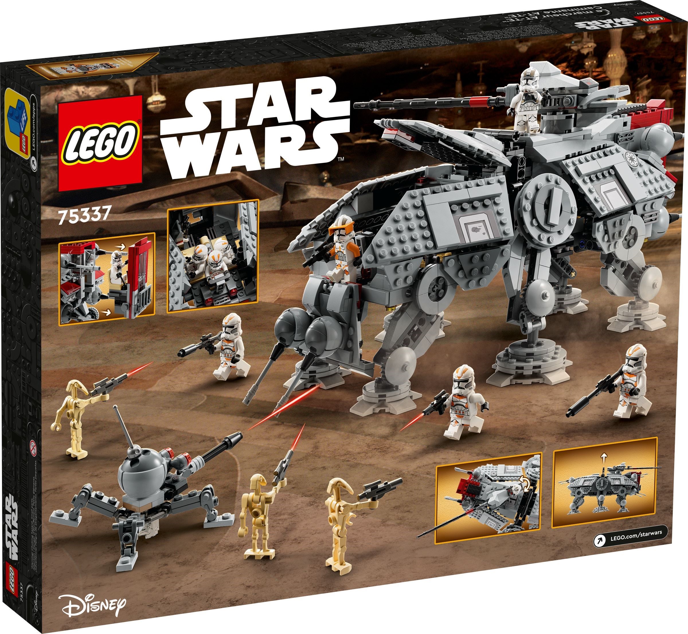 Конструктор LEGO Star Wars 75337 1082 дет. - фото 8