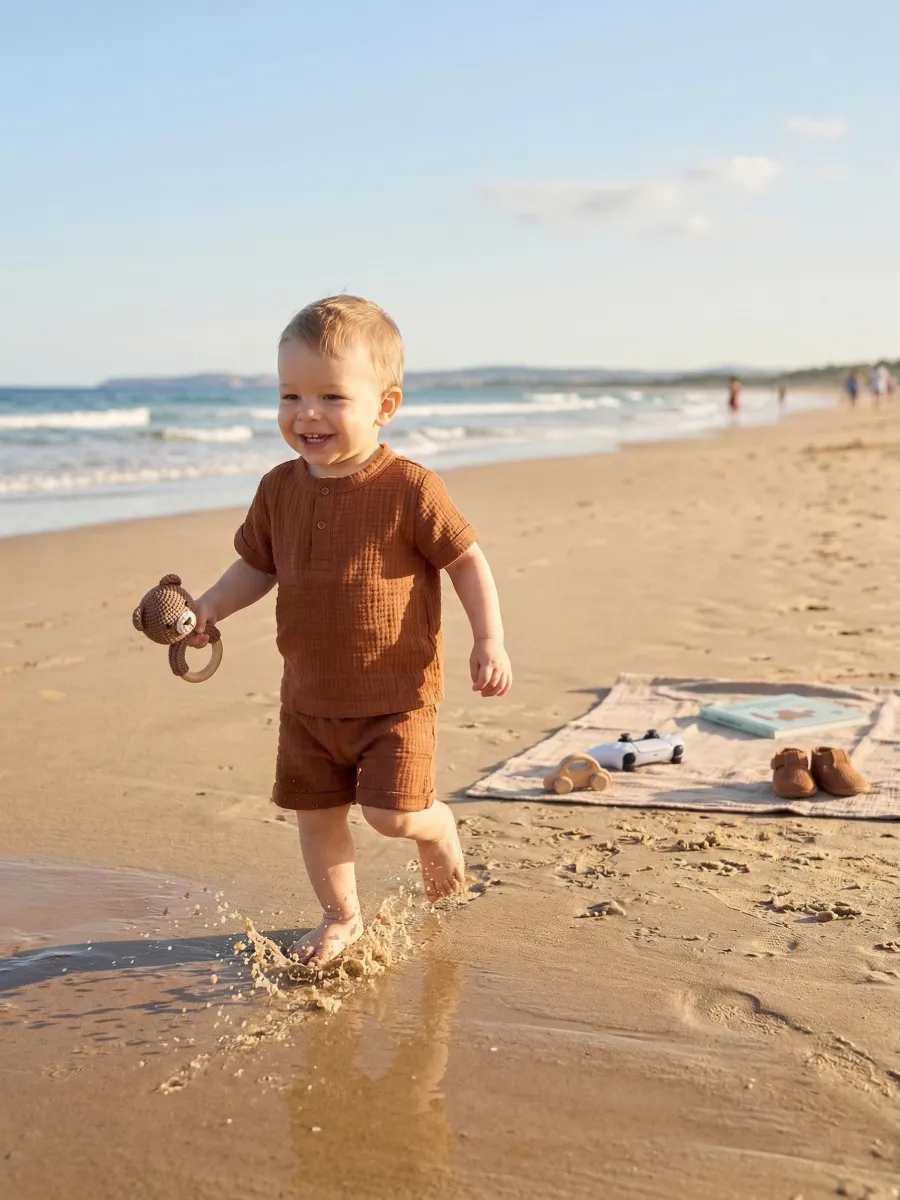 Костюм Супер Пупс кост/мус/рубшорты/шоколад - фото 18