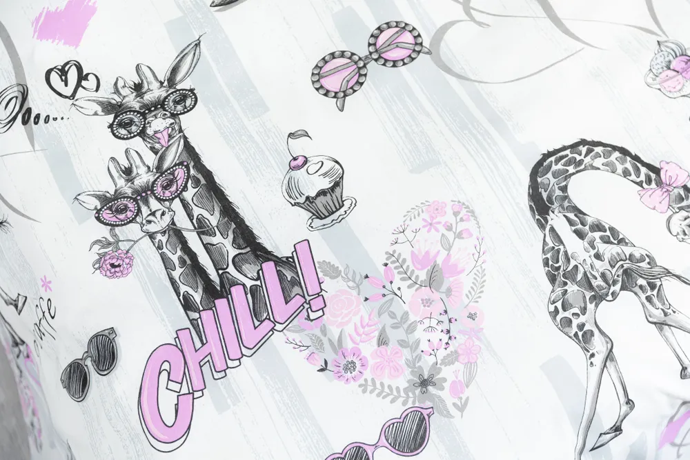 Комплект постельного белья Селтекс сладкая парочка полутораспальный 3 предм. - фото 4