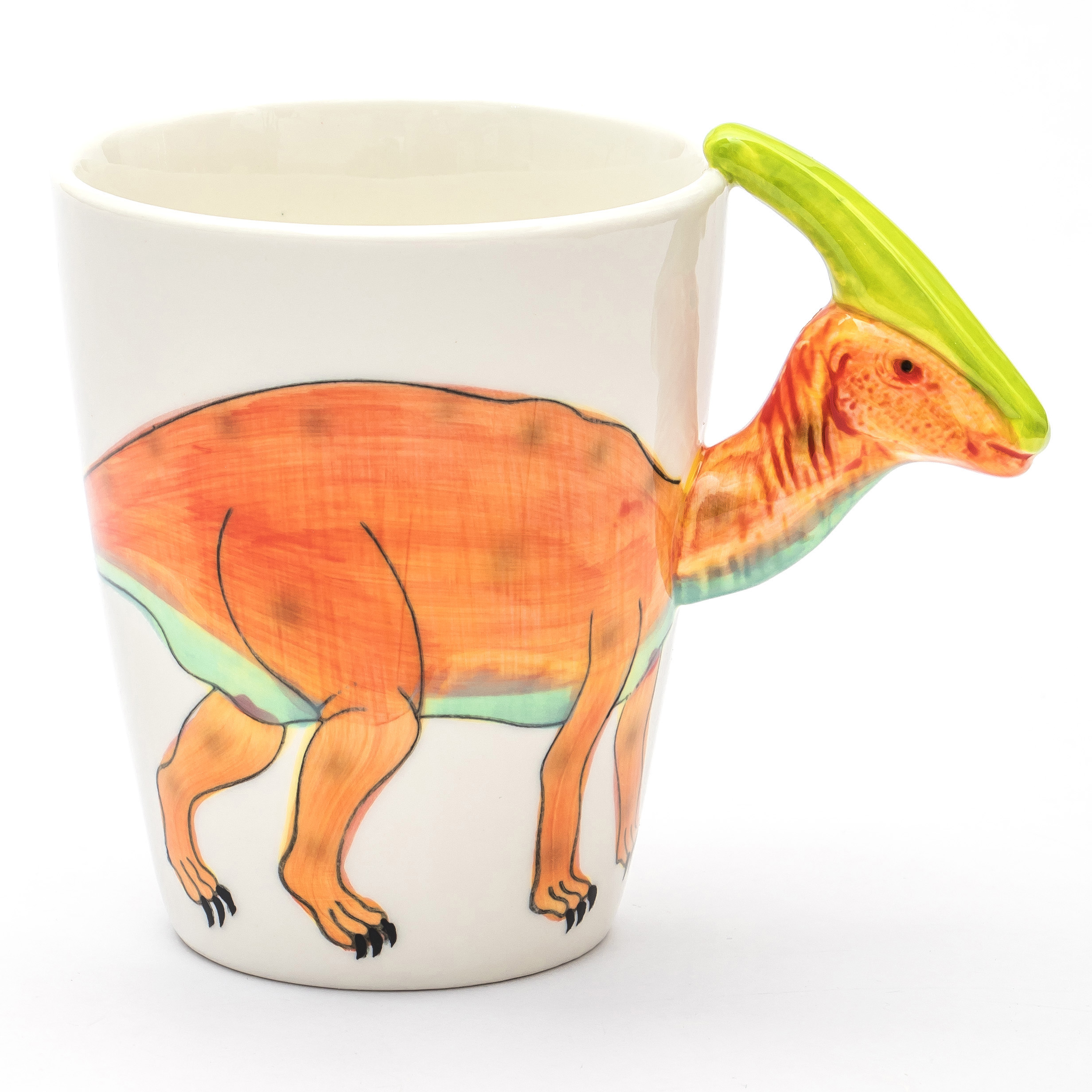 Кружка ЭВРИКА Динозавр №6 паразауролоф - фото 3