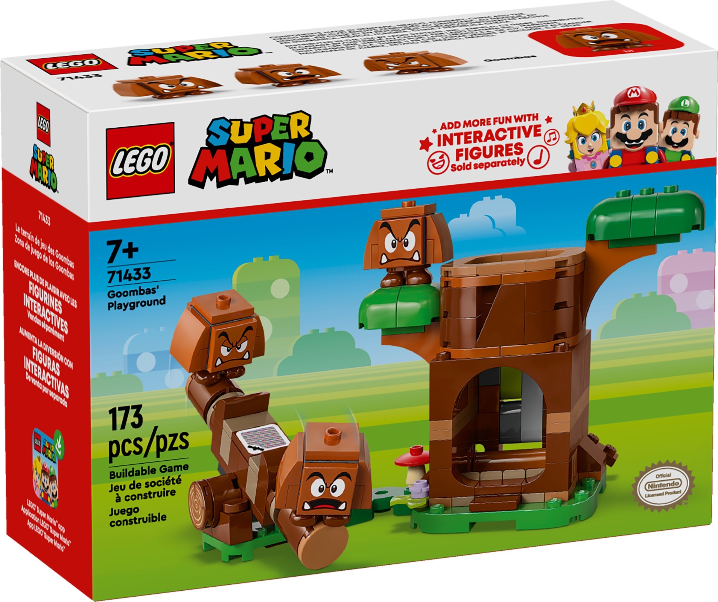 Изображение товара Конструктор LEGO Super Mario 71433 Игровая площадка Гумбаса для детей 6+ Изображение товара Конструктор LEGO Super Mario 71433 Игровая площадка Гумбаса для детей 6+