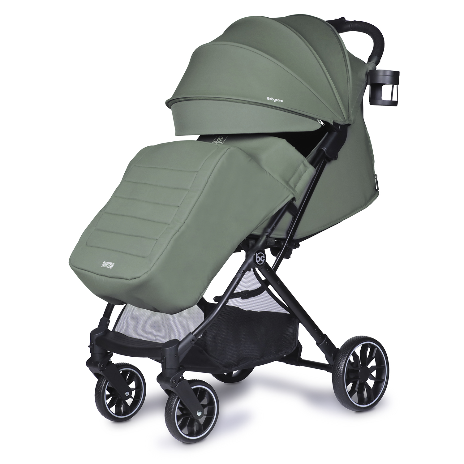 Коляска прогулочная BabyCare Venetto хаки - фото 2