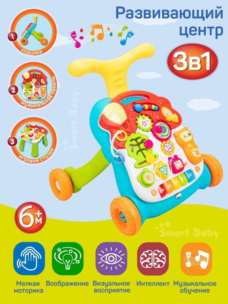 Ходунки Smart Baby - фото 1