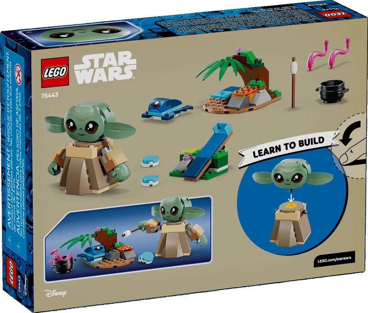 Конструктор LEGO Star Wars Дом Грогу 107 дет. - фото 6