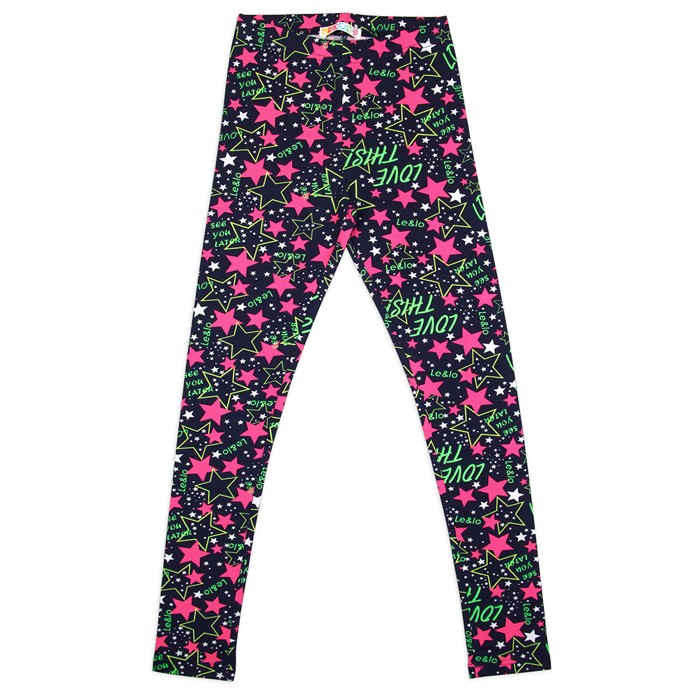 Леггинсы ME WE AG120-J311-503_Звезды/Синий - фото 1