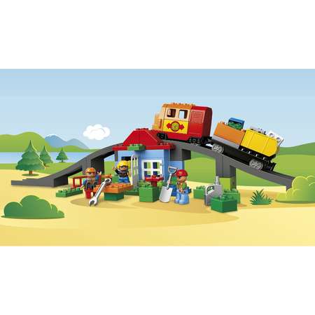 Конструктор LEGO DUPLO Большой поезд блочный