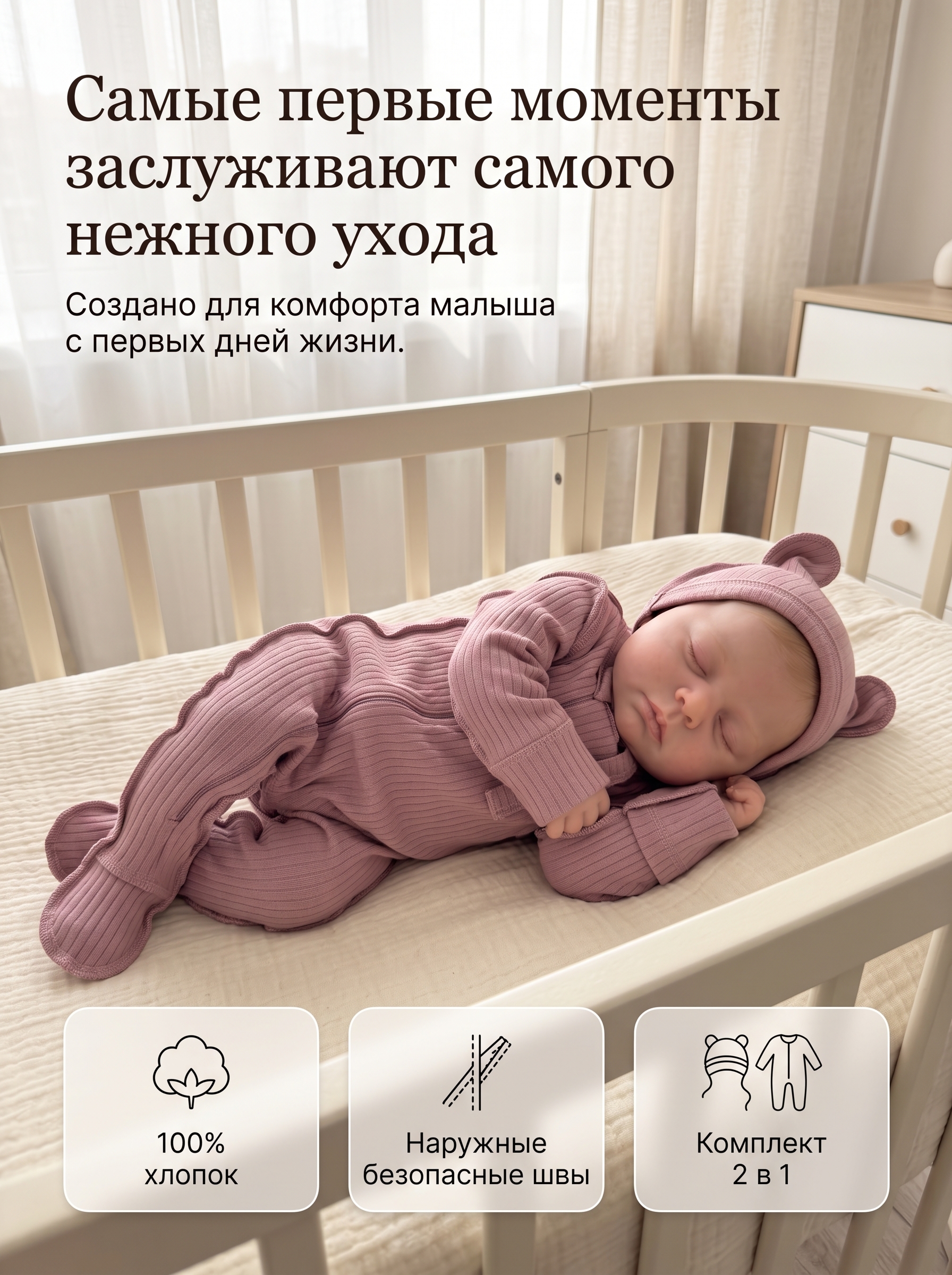 Комбинезон с шапочкой СветЛена СМЧбрус - фото 7