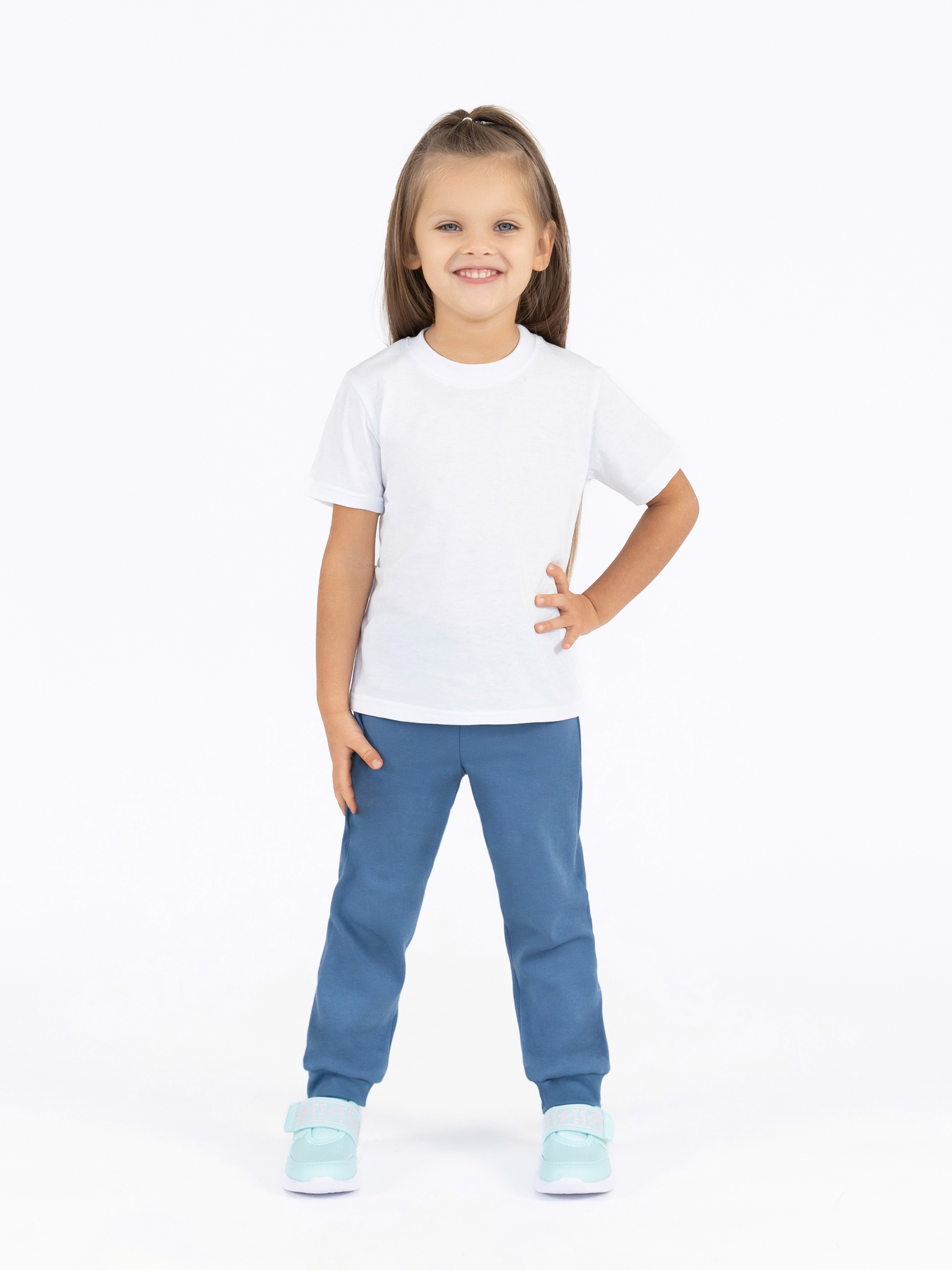 Брюки Утенок 432 джинс - фото 4