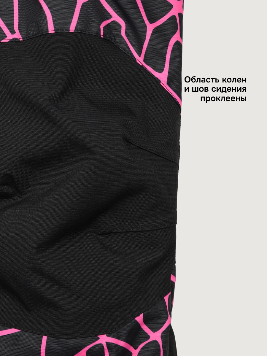 Комбинезон NIKASTYLE 8з2825 фуксия/черный - фото 13