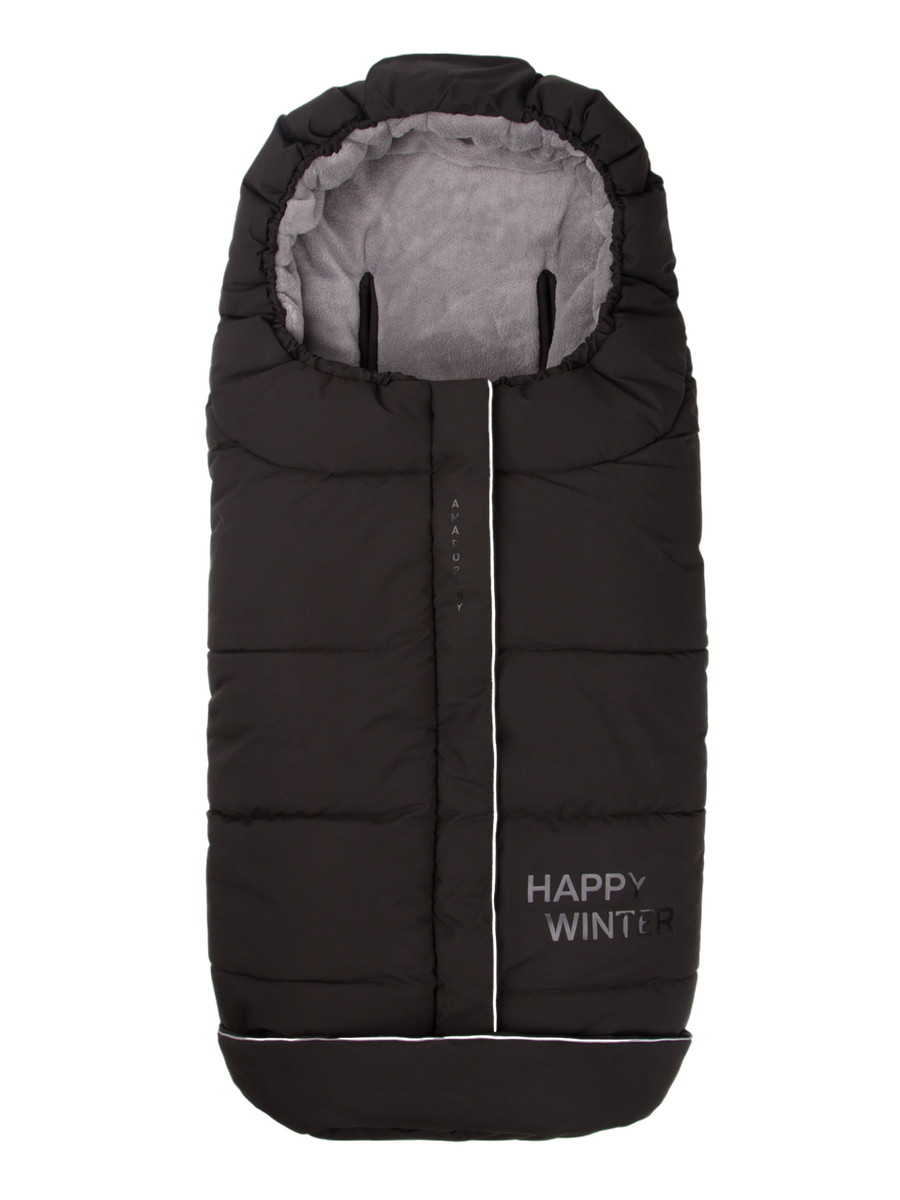 Конверт в коляску Amarobaby POLAR черный - фото 1