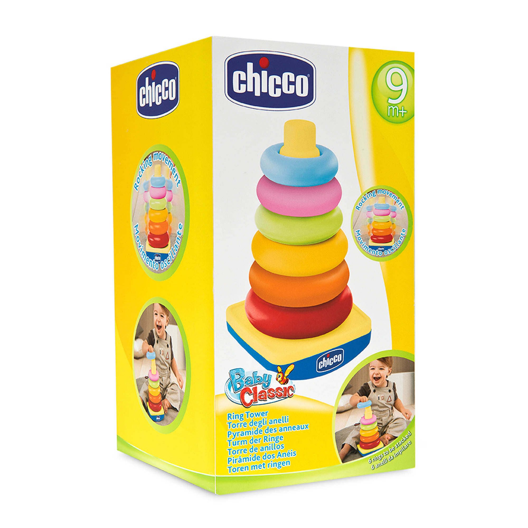 Игрушка Chicco пирамидка - фото 3