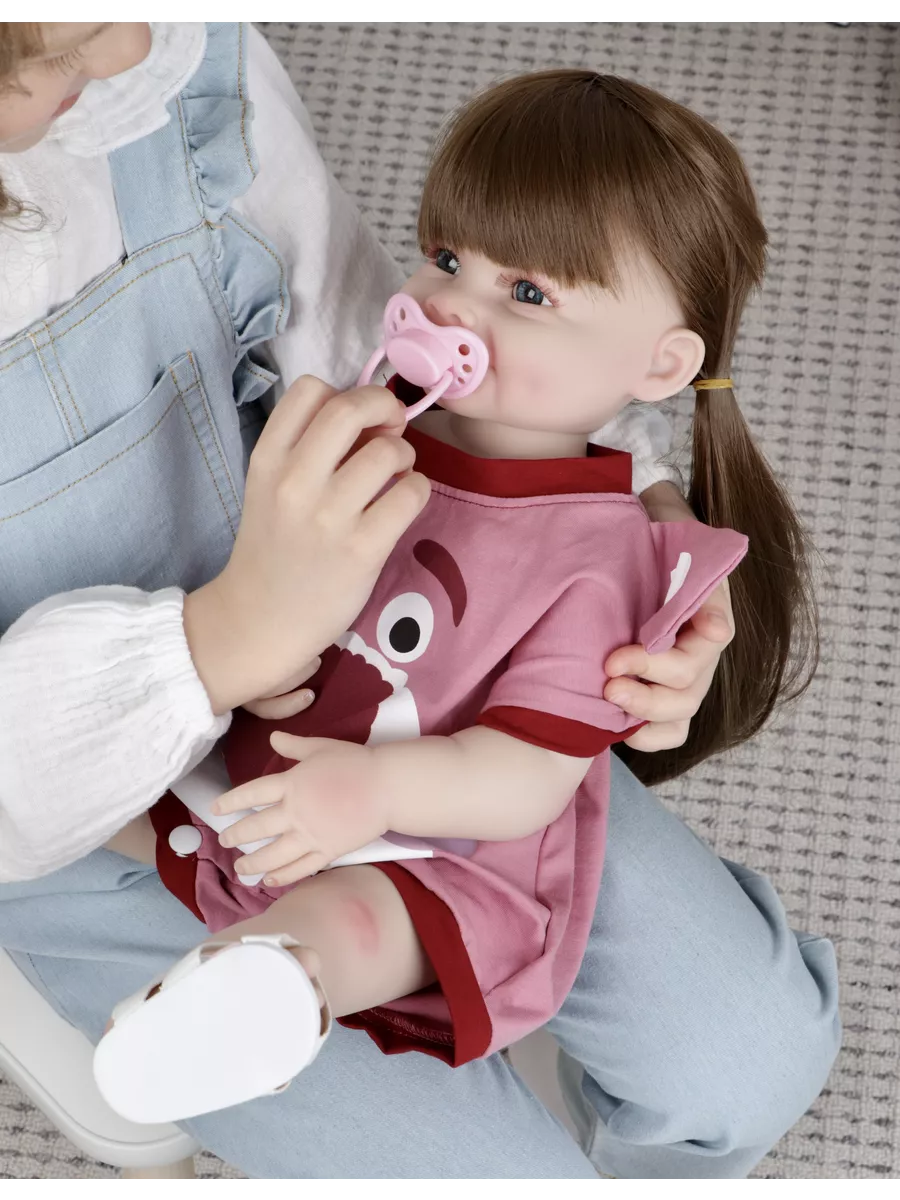 Кукла пупс Soul Sister Реалистичная высота 55 см SST_REBORN_POLINA - фото 8