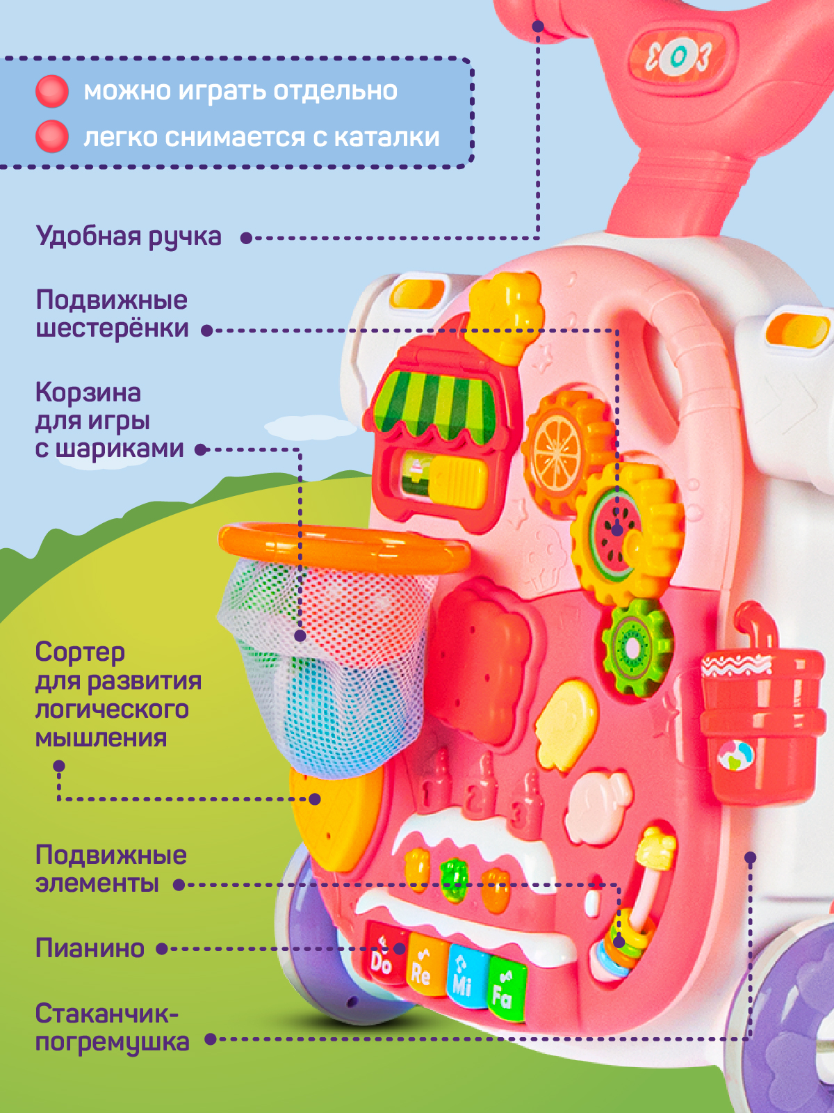Ходунки Smart Baby - фото 4
