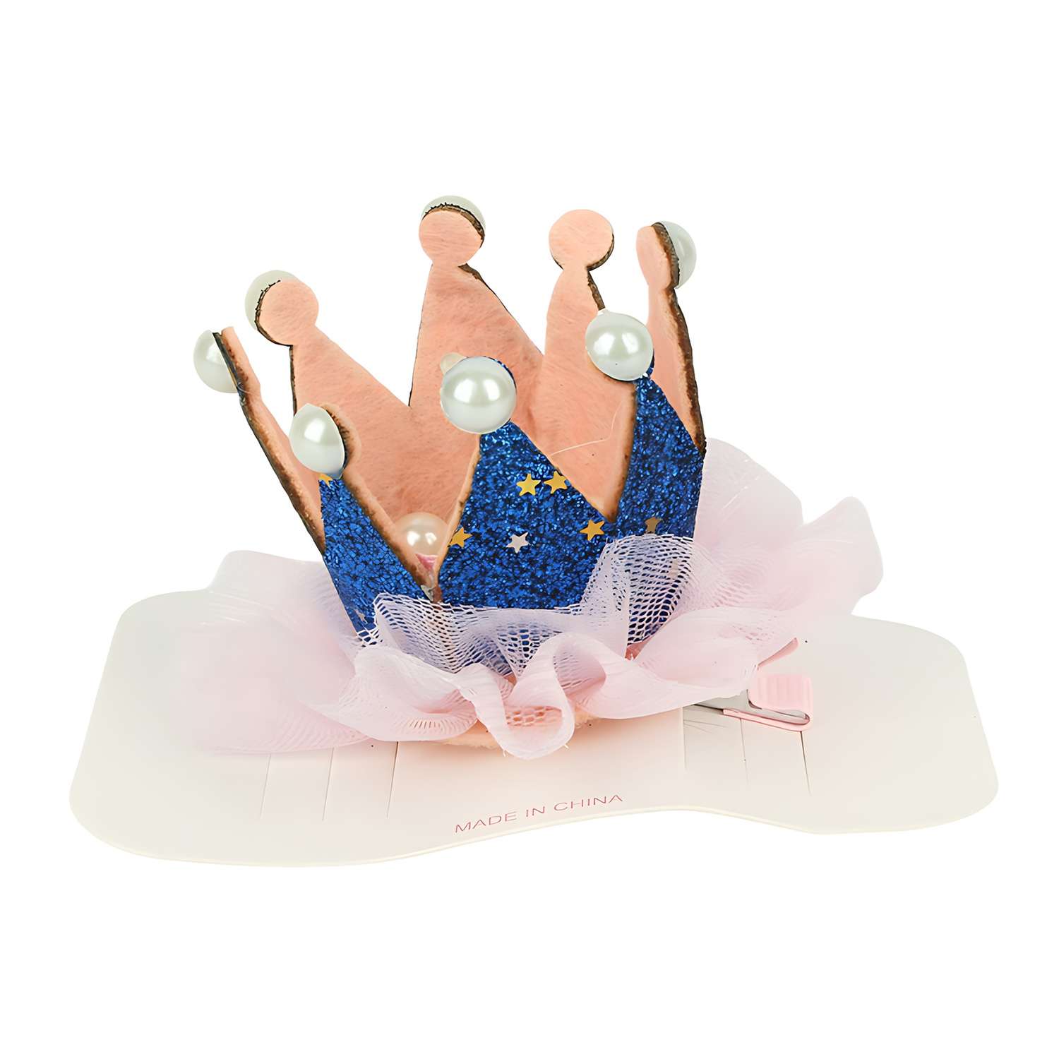 Аксессуар ё корона карнавальная на заколке в ассортименте - фото 2