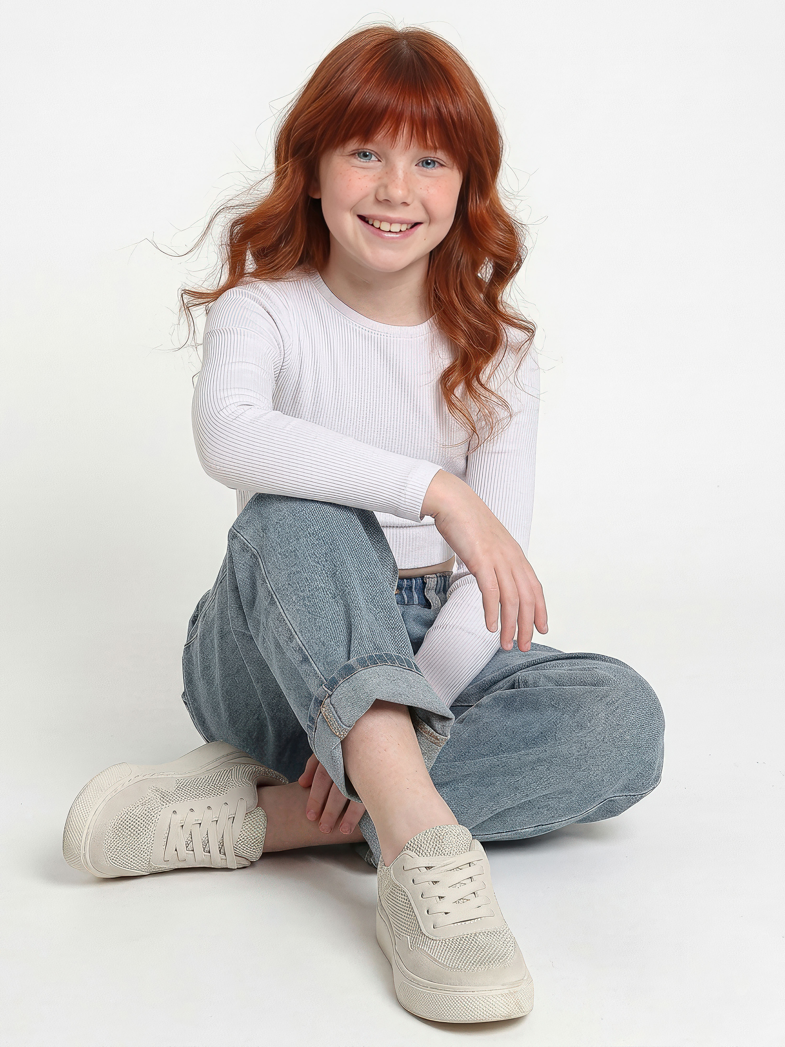 Джинсы-бананы СИНИЙ МИР R3-IL - фото 15