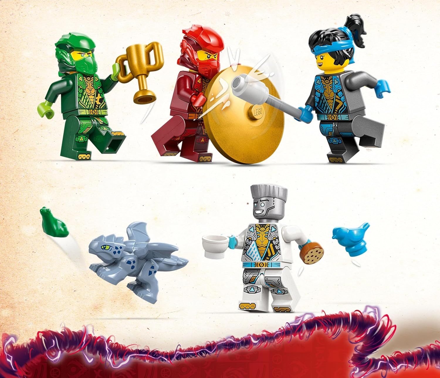 Конструктор LEGO NINJAGO Храм Кружитцу блочный - фото 3