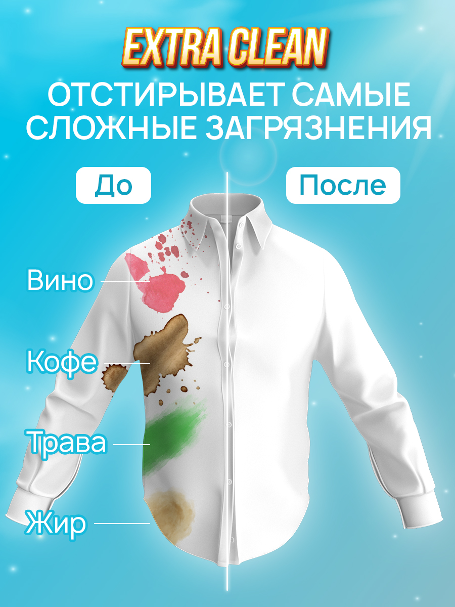 Гель для стирки SEPTIVIT Extra clean для белого 5л - фото 3