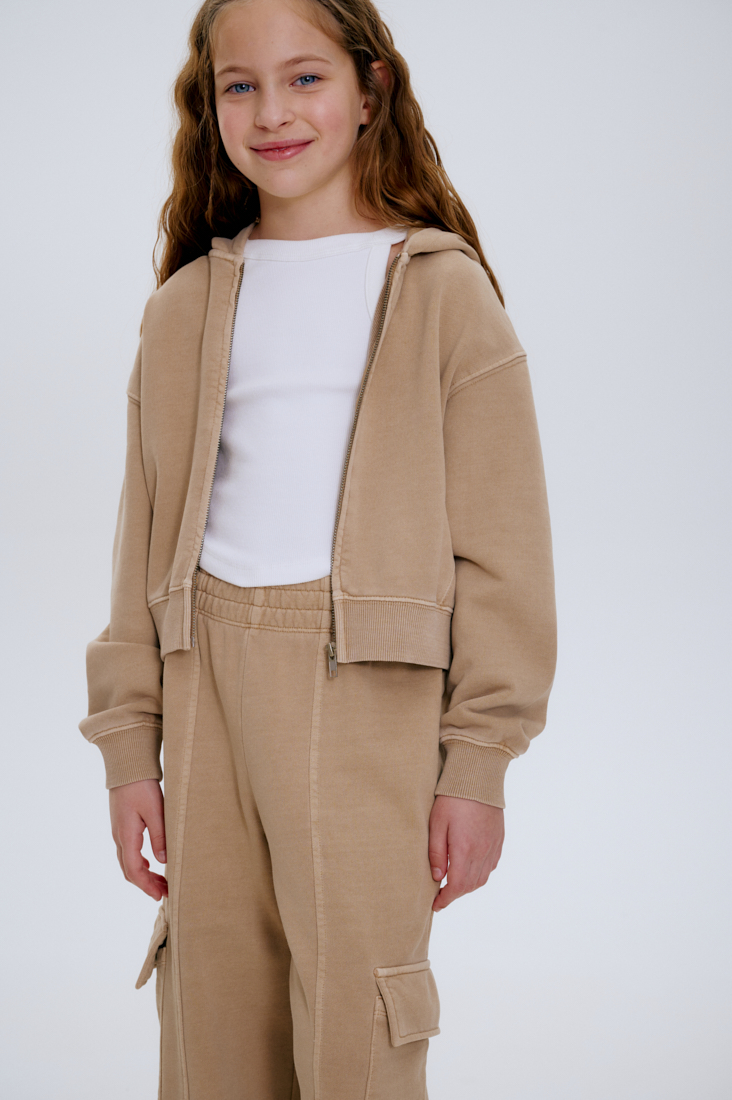 Брюки artie S25K01BR-1107D/коричневый - фото 8