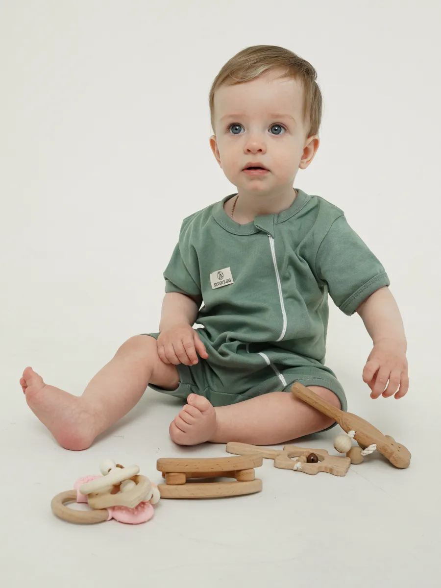 Песочник 3 шт Супер Пупс нбр/3пр/псчн/молн/ЗебралисточкиСветлыйхакиСлоны - фото 23