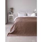Простыня DeNASTIA махровая коричневый D000183 200 x 220 см 1 шт.