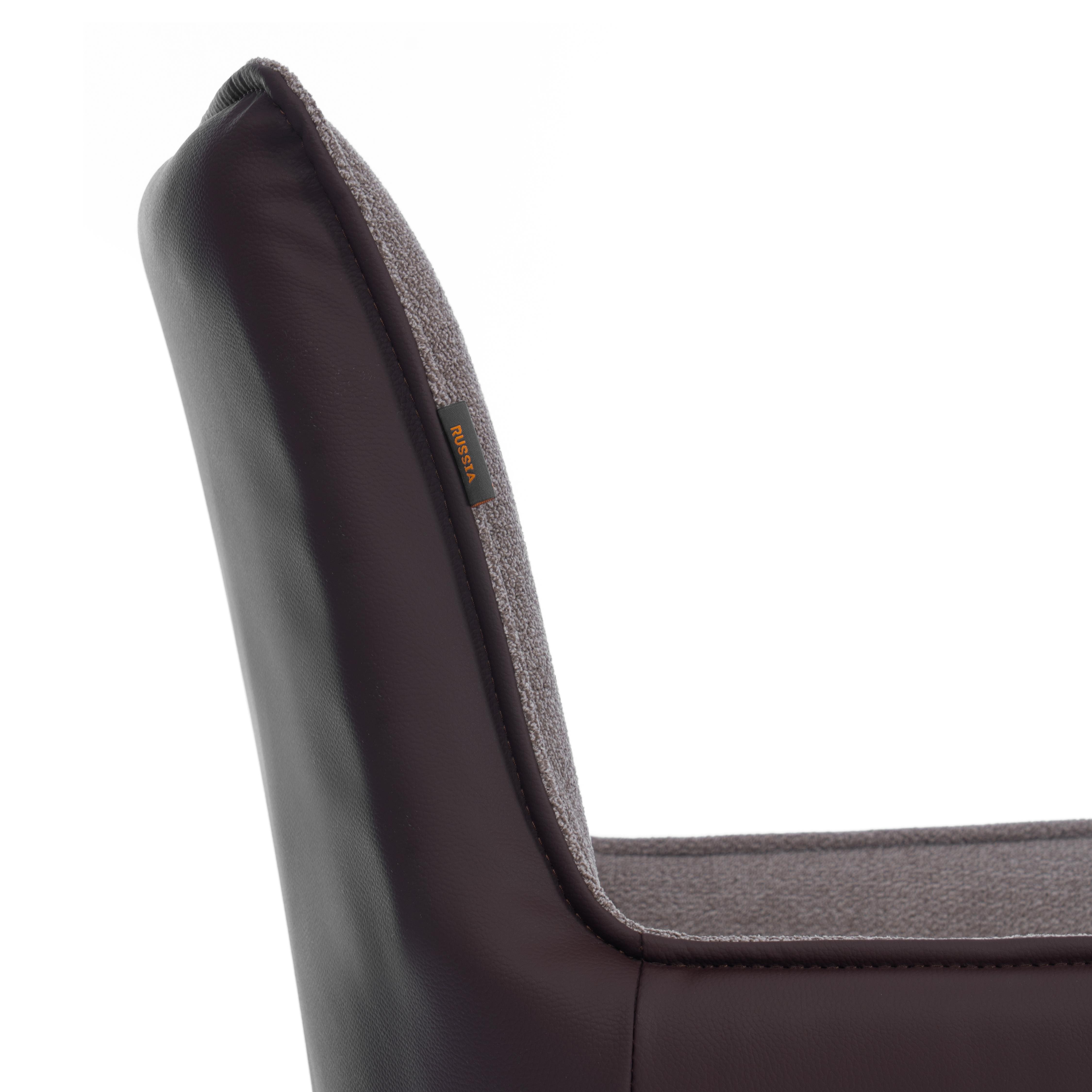 Стул TETCHAIR Мурано бежевый/коричневый - фото 12