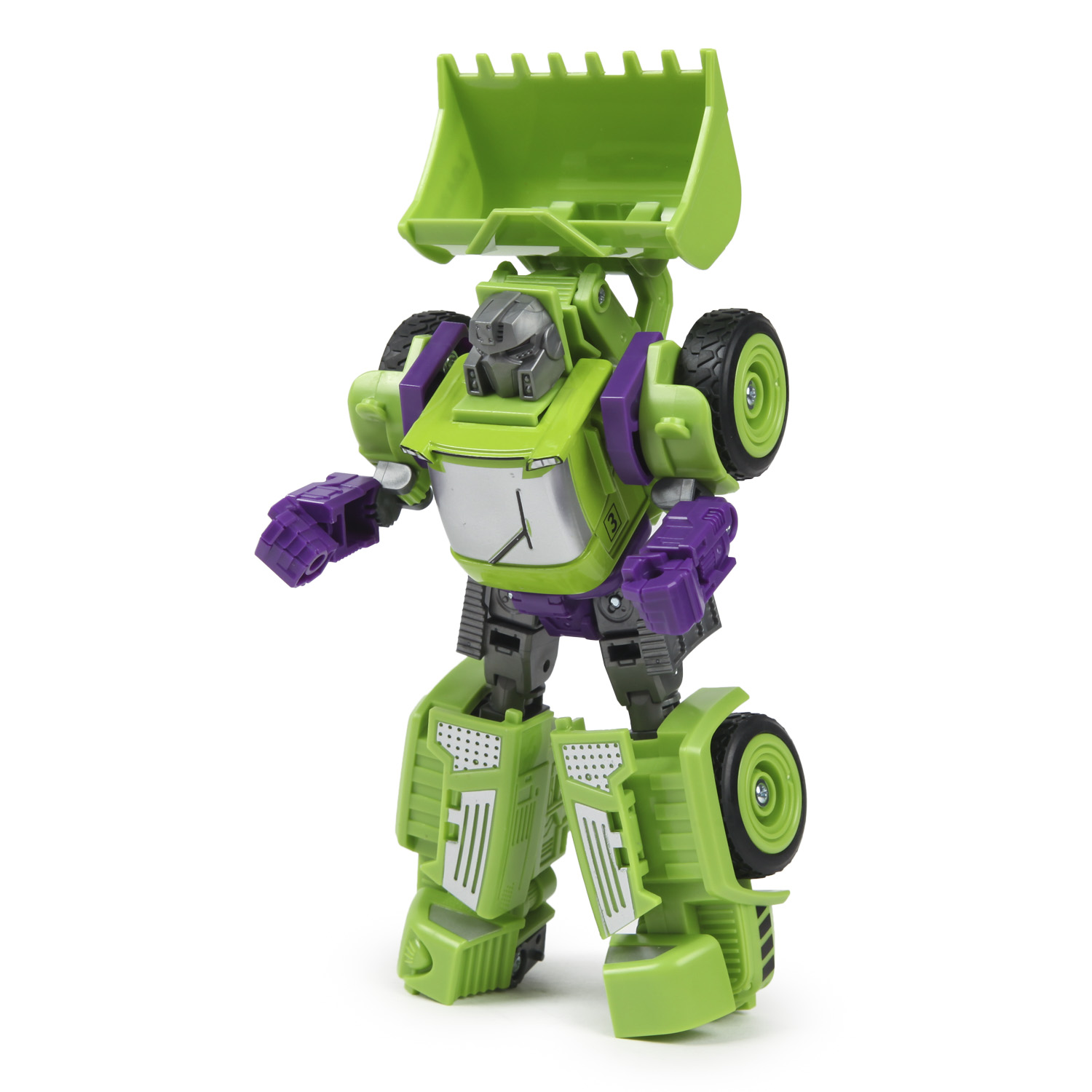 Фигурка Mobicaro Бульдозер Green Metal - фото 1