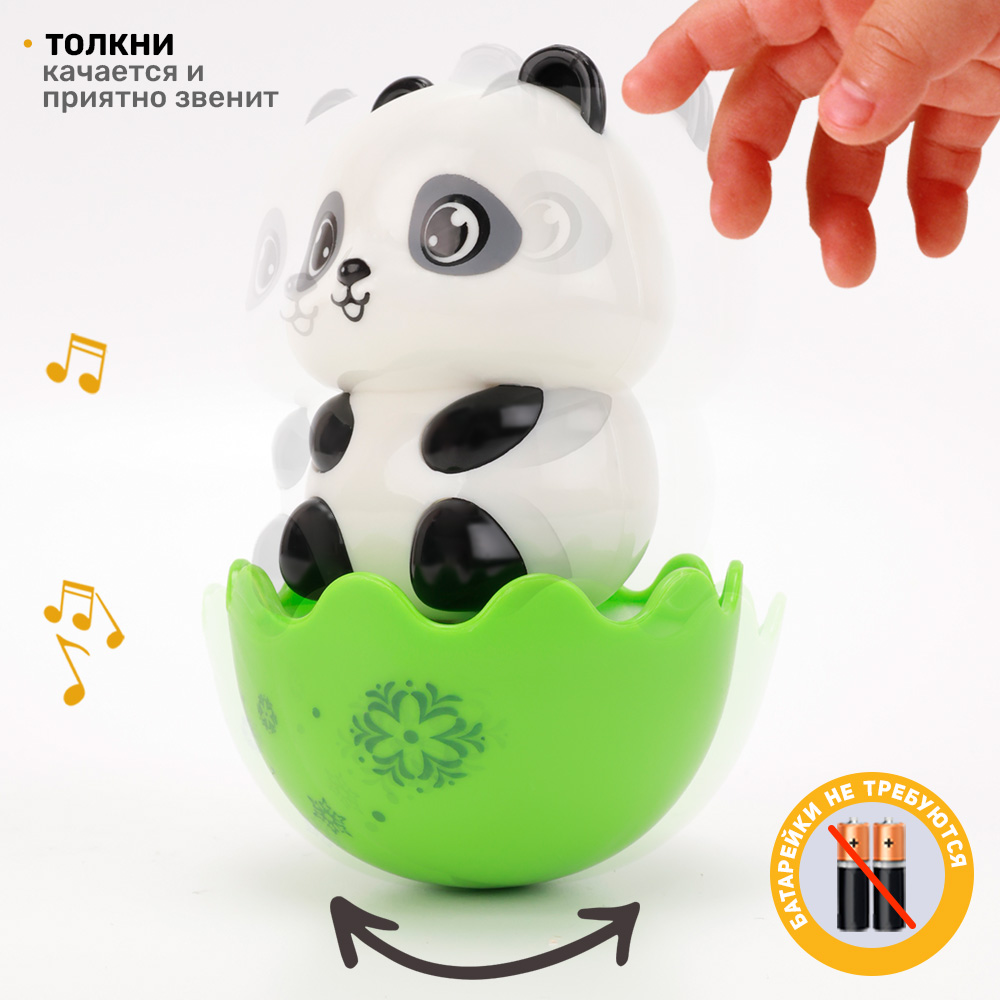 Игрушка TIPTOPOLIS неваляшка Панда - фото 2