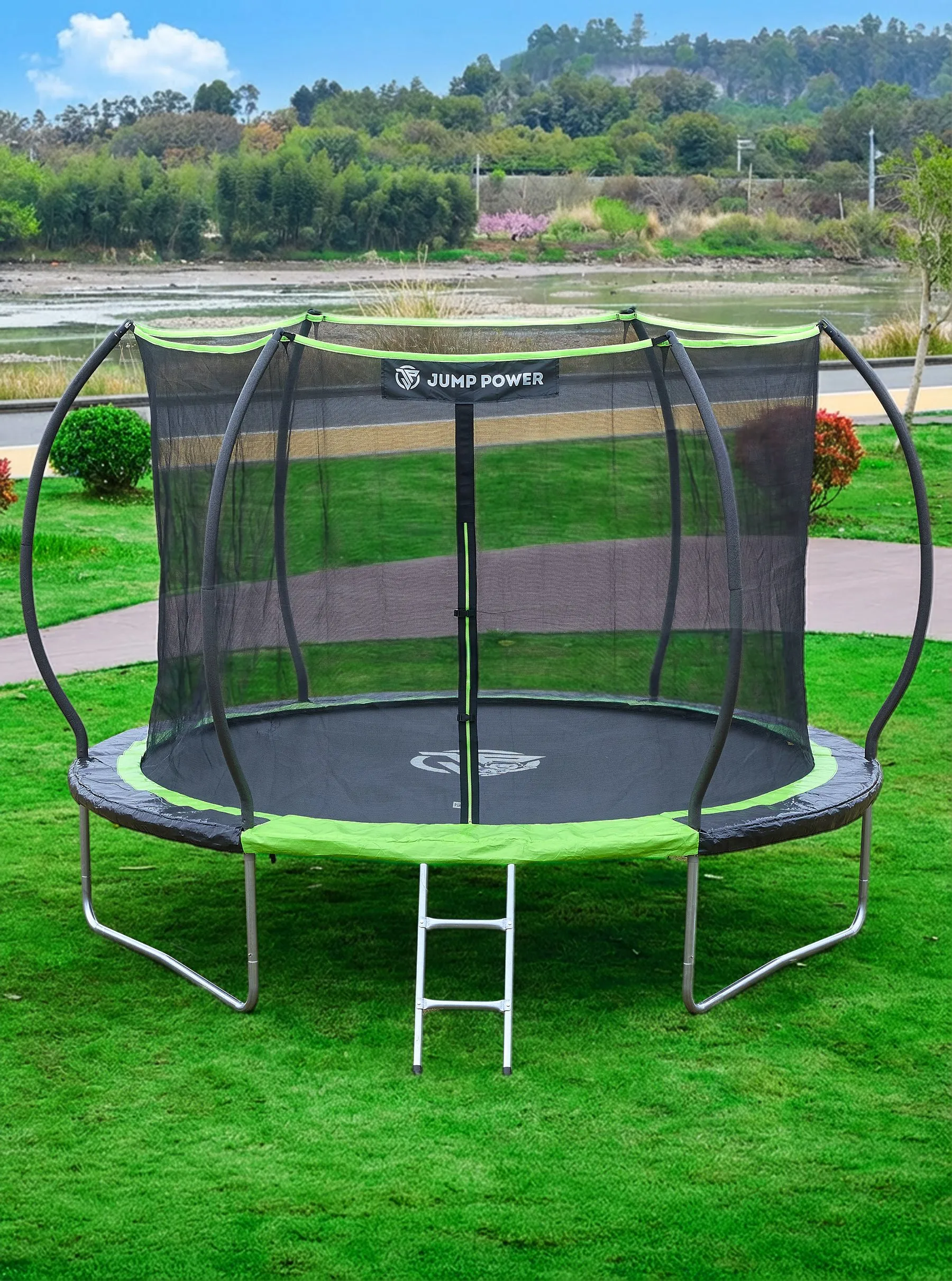Батут Jump Power 8 ft Inside Lite Green - фото 23